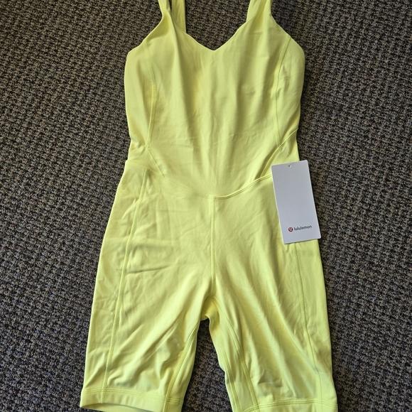 Lululemon Athletica Bright Yellow Sleeveless Top - Picture 2 of 8